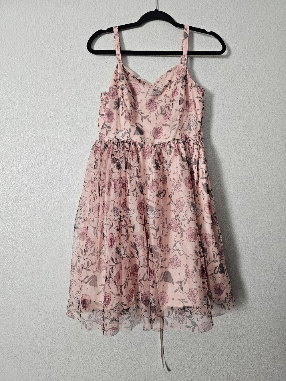 Womens Hot Topic Good Vs Evil Collab Mini Dress Sz S